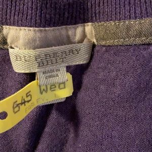 purple Burberry